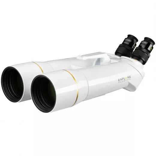 EXPLORE SCIENTIFIC BT-82 SF large binoculars with 62 degree LER eyepieces 20 mm