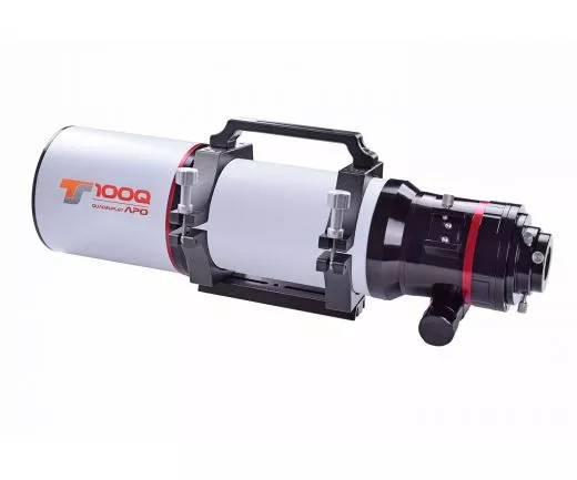TS TSQ-100ED 100mm f/5,8 Quadruplet APO Refraktor mit Feldebnung