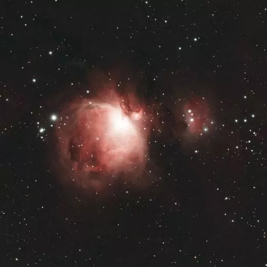 M42 Orionnebel mit ASKAR FMA180, ASI 533, Optolong L-Enhance Pro, AsiAir Pro und Star Adventurer