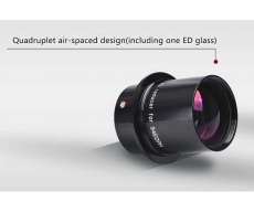 TS-Optics 2,5 0,8x Reducer und Flattener fr Refraktoren bis 550 mm Brennweite