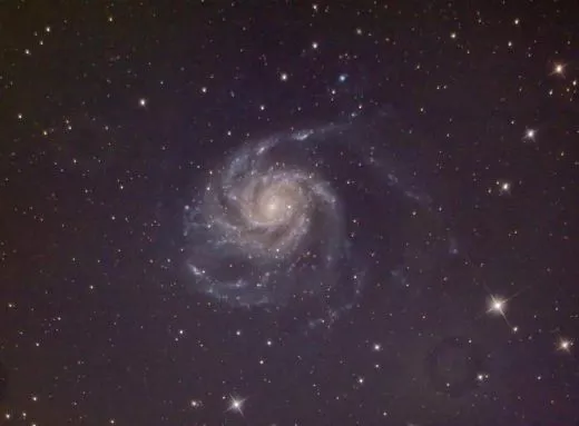 Erfahrung mit TS/GSO 8 f/8 RC mit M51, M101 und Leo Triplett