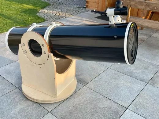 Rockerbox f�r das 12“ Explorer 300PDS Newton selbst gebaut