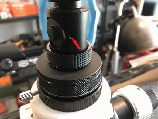 Justage eines Hotech Lasers