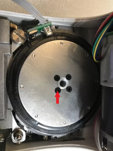 AzGTI Azimutklemmung greift nicht