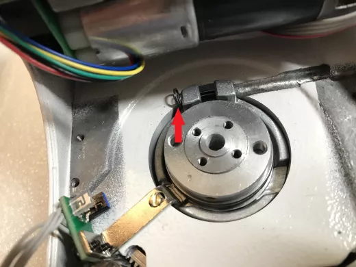 AzGTI Azimutklemmung greift nicht