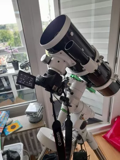 Explorer 130PDS auf EQ5 mit Nachfhrung fr die Astrofotografie