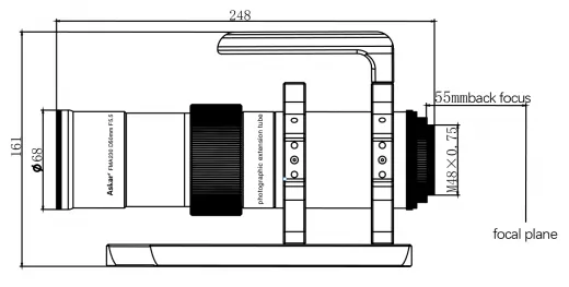 Askar FMA230 / 230mm f/4,6 50mm APO Teleobjektiv - Reiserefraktor - Leitrohr und Spektiv