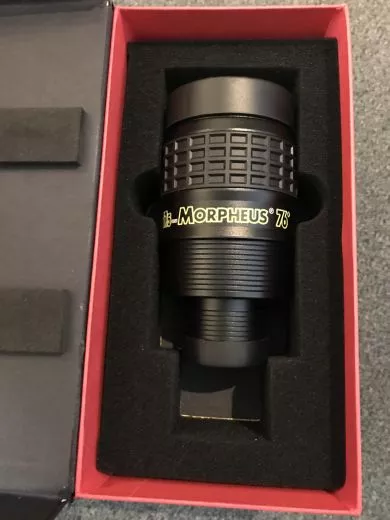 Testrcklufer: Baader Morpheus 17,5mm 76 Weitwinkel Okular ppp