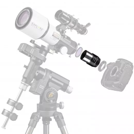 EXPLORE SCIENTIFIC Zero X Bildfeldebner 2/M48 fr ED80 u. ED102 APO