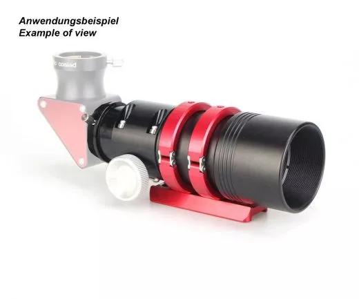 TS-50mm f/4 Sucher, Spektiv und Leitfernrohr mit Crayfordauszug Refraktor