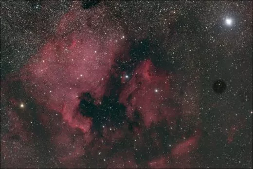 Richtiger Abstand des Kamera Sensors / Chip fr z.B. TSAPOCF80 und TSRED379 Reducer / Korrektor berechnen / ermitteln