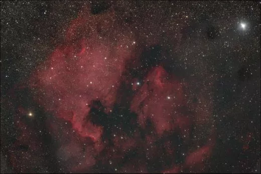 Richtiger Abstand des Kamera Sensors / Chip fr z.B. TSAPOCF80 und TSRED379 Reducer / Korrektor berechnen / ermitteln