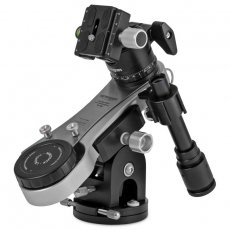 Omegon Montierung Mini Track LX Quattro NS SET (mit Kugelkopf + Polhöhenwiege) Nachführung für Kameras mit Objektiv oder leichten Teleskope
