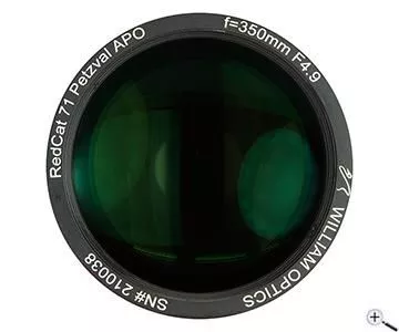 William Optics RedCat 71 Apo - 71 mm f/4,9 Flatfield Refraktor fr Astrofotografie