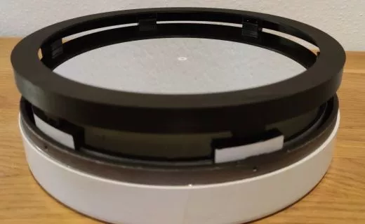 Erfahrungsbericht Einbau Blendring mit Magnethalterung fr Hauptspiegel gegen Reflexe an Sternen