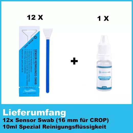 Lens-Aid Sensor Reinigungsset 16 mm (APC)