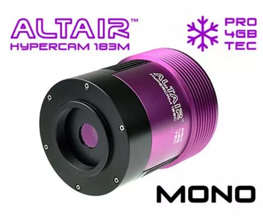 Altair Hypercam 183M PRO MONO Astrokamera Peltierkhlung Sony Sensor D=15,9 mm