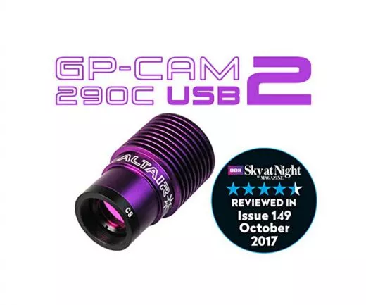 Altair GPCAM2 290C Farbkamera fr Planetenaufnahmen und Guiding