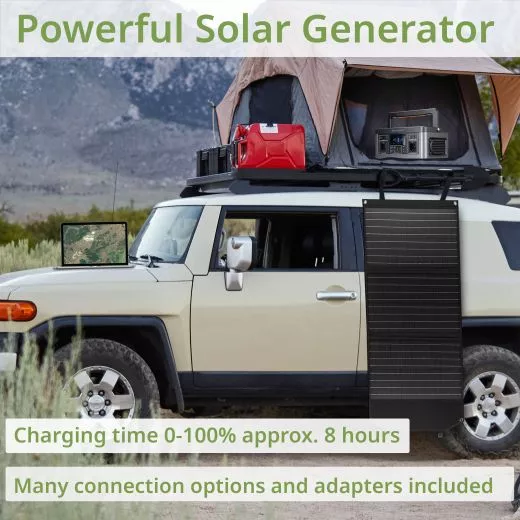 BRESSER Portable Power Station 500 Watt