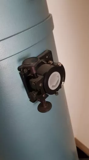 Gebraucht: Selbstbau 12,5 f/5,2 Dobson in Hartpapiertubus von Gerd Neumann und Eigenbau-Rockerbox