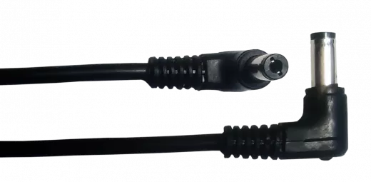 Pegasus Pack of 2 x 2.1 to 2.1 Cables 0.5m Angled
