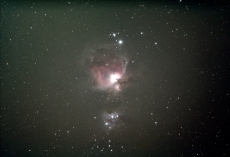 M42 Orionnebel und Pferdekopfnebel mit TS CF-APO 70mm f/6 mit TSCFRED70 TS 0,8x Reducer