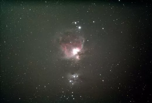 M42 Orionnebel und Pferdekopfnebel mit TS CF-APO 70mm f/6 mit TSCFRED70 TS 0,8x Reducer