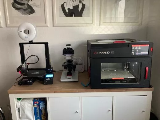 Unsere 3D Drucker-Farm ist nun komplett (zumindest vorerst)