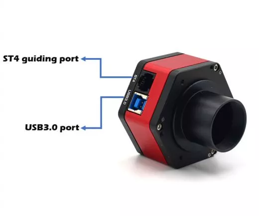 TS 662C USB3.0 Farb-Astrokamera - Sony IMX662 Sensor D=6,44 mm