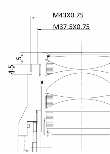 APM Super Zoom Okular 7,7mm bis 15,4mm mit 1.25 Anschluss und Filtergewinde