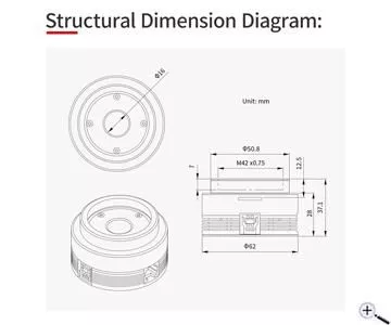 ZWO ASI662MC Farb USB3.0 Astrokamera - Sensor D=6,45 mm