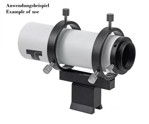 TS-Optics 50 mm Winkelsucher und Leitrohr mit 90 Einblick - 1.25 und T2 Anschluss