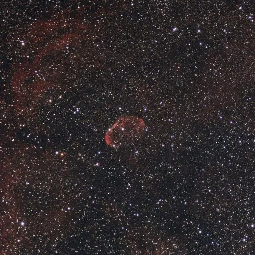 NGC 6888 mit SW Evolux 62ED mit Reducer und Touptek IMX533C
