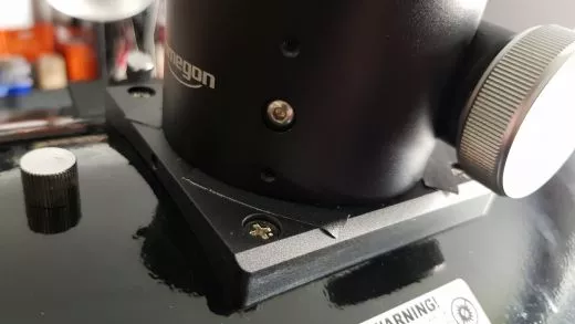Wenn der Okularauszug bei einem Newton kippelt / wackelt Lsung-Vorschlag