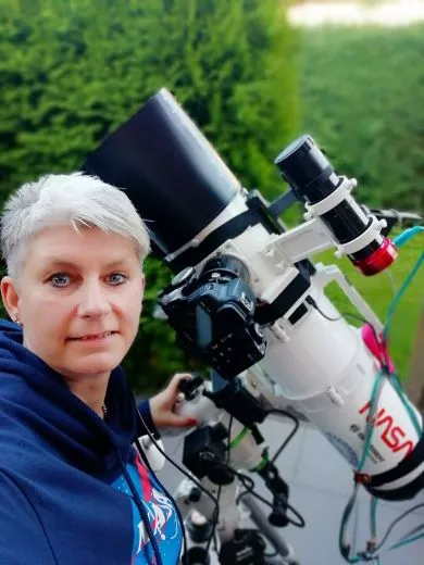 Astrofotografen Serie fr Euch mit Nicki Nesas