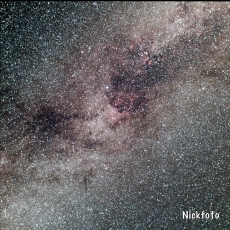 NGC7000 mit einfachen Mitteln