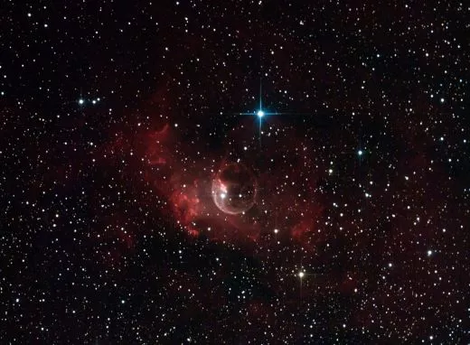 NGC7023 und NGC7635 mit der Omegon veTec 571