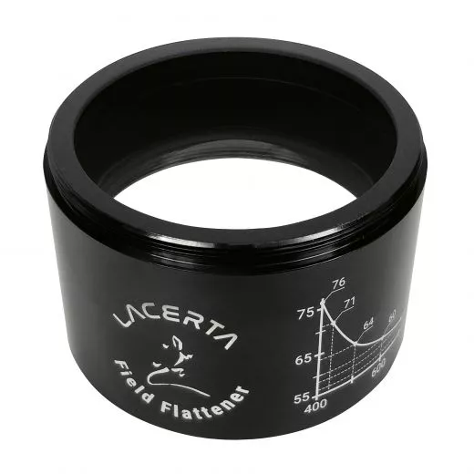 LACERTA Universal Field Flattener fr diverse ED und Triplets, mit 55-76mm Arbeitsabstand