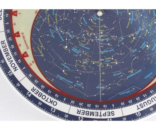 Planisphre drehbare Sternkarte nrdlicher Sternenhimmel