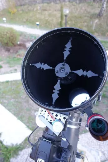 Anti Spikemaske Newton Teleskop