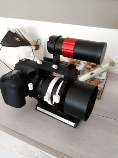 Astrofotografie Schelle Samyang Rokinon Walimex 135mm