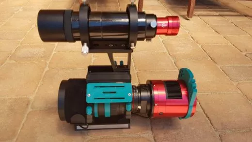 Astrofotografie Schelle Samyang Rokinon Walimex 135mm