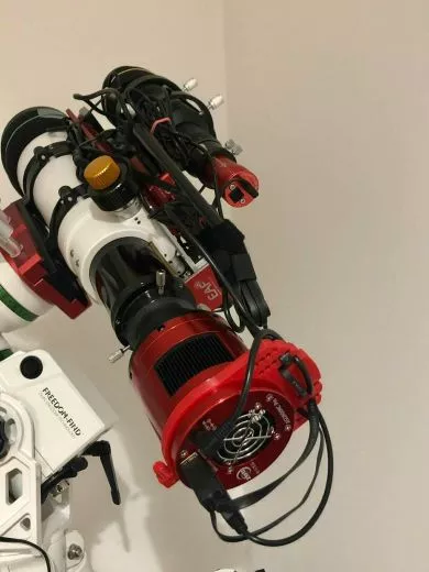 Cable holder Zwo Asi camera for astrophotography