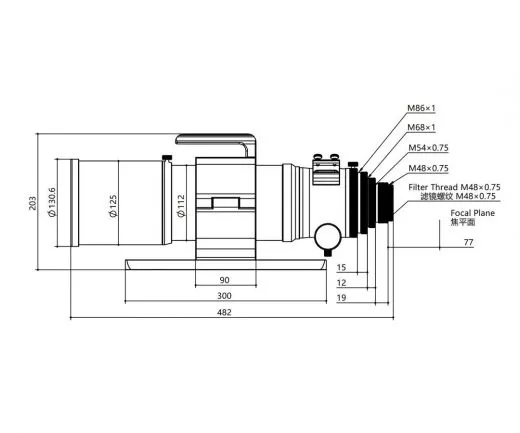 Askar Sharpstar Z4 100mm f/5.5 6-element flat field apochromat