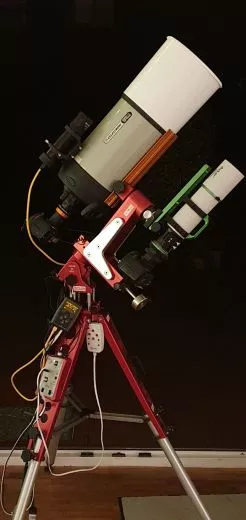 Celestron EdgeHD 800 and Askar 65PHQ parallel on Avalon M-Zero