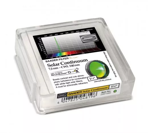 Baader 7,5nm Solar Continuum 1,25 Filter (540nm)