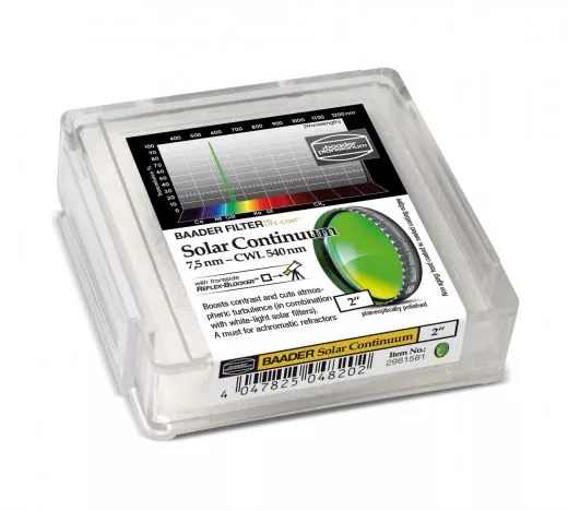 Baader 7,5 nm Solar Continuum 2 Filter (540nm)
