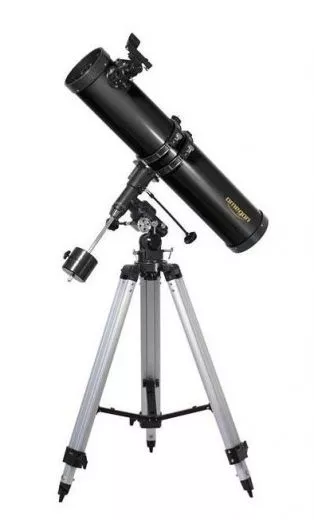 Teleskop Omegon 130/920 Newton auf EQ-2 mit Zubehr