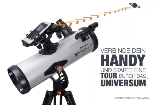 Celestron STARSENSE EXPLORER LT 114AZ SMARTPHONE APP-ENABLED NEWTONIAN REFLECTOR TELESCOPE