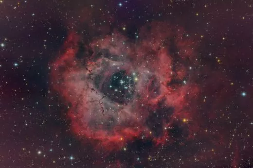 Experience and recording with Skywatcher Quattro 150P NGC2244 Rosette Nebula
